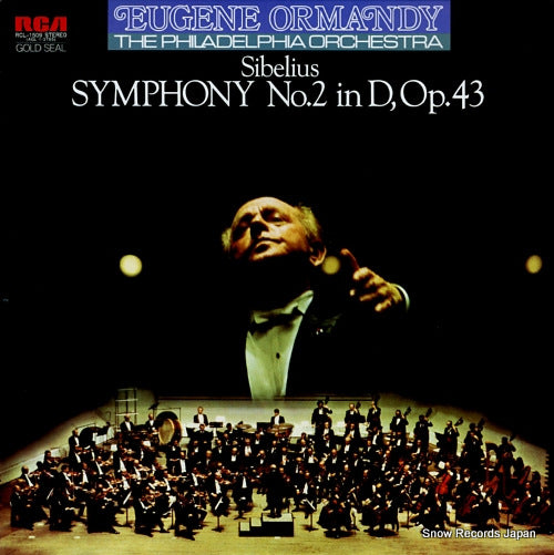 ORMANDY, EUGENE sibelius; symphony no.2 in d, op.43 RCL-1509