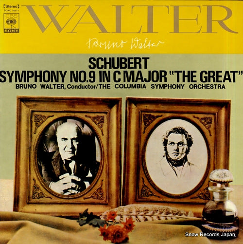 WALTER, BRUNO schubert; symphony no.9 "the great" SONC10111