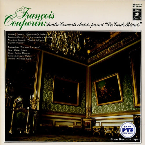 ENSEMBLE "SECOLO BAROCCO" couperin; quatre concerts choisis parmi "les gouts reunis" AA-8775