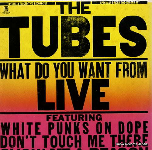 TUBES, THE what do you want from live GXG-1015/16