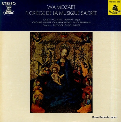 GUSCHLBAUER, THEODOR mozart; floriege de la musique sacree CSS-1063-4-RE