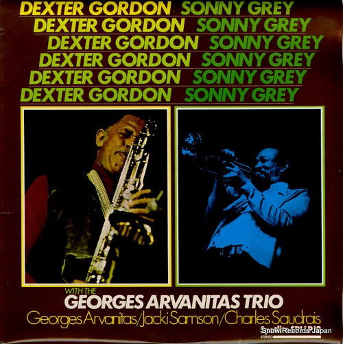 GORDON, DEXTER / SONNY GREY with georges arvanitas trio SPJLP10