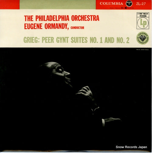 ORMANDY, EUGENE grieg; peer gynt suites no.1 & 2 ZL-27