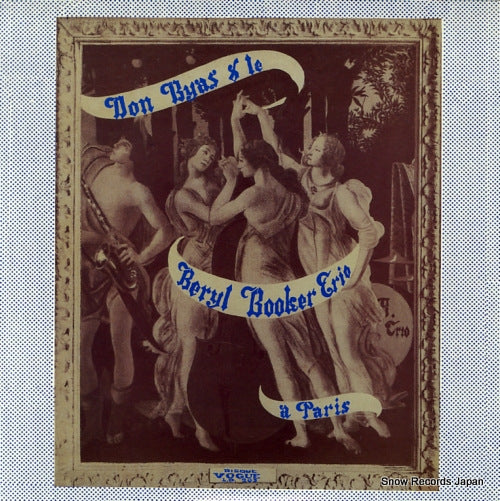BOOKER, BERYL beryl booker trio BVJJ-2969 / LD203