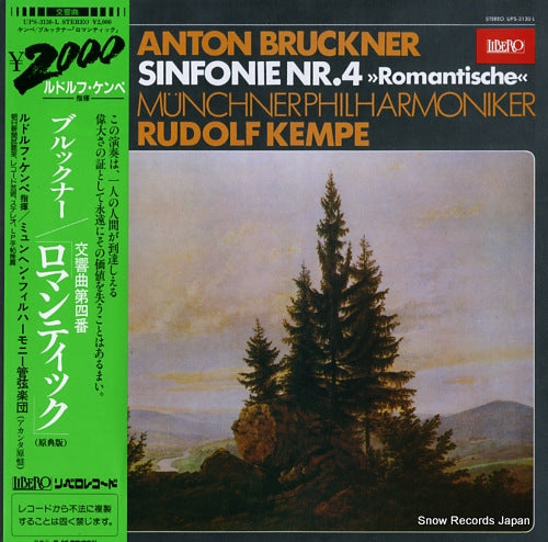 KEMPE, RUDOLF bruckner; symphonie nr.4 "romantische" UPS-3130-L