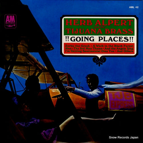 ALPERT, HERB, AND THE TIJUANA BRASS going places AML42