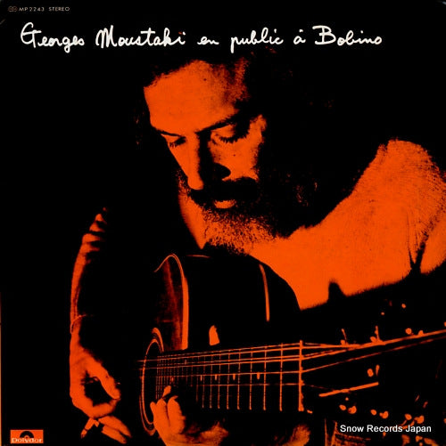 MOUSTAKI, GEORGES georges moustaki en public a bobino MP2243