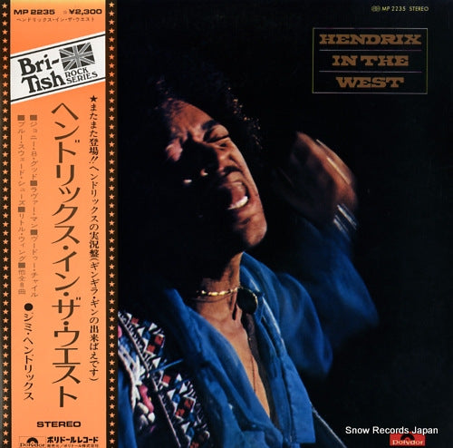 HENDRIX, JIMI hendrix in the west MP2235