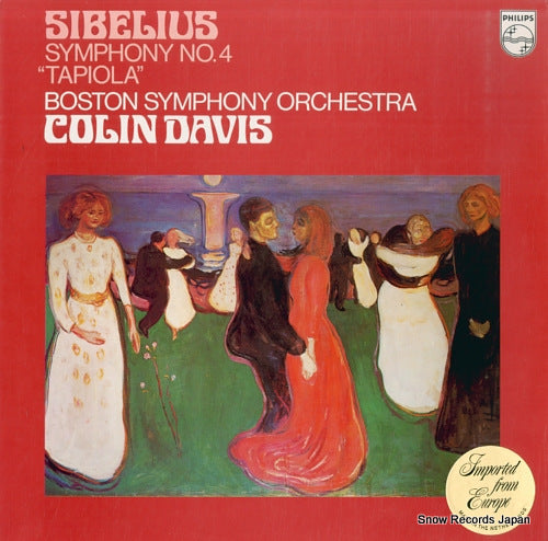 DAVIS, COLIN sibelius; symphony no.4 / tapiola 9500143