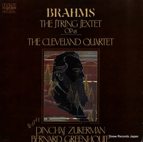 CLEVELAND QUARTET, THE brahms; the string sextet op.18 RCL-8330