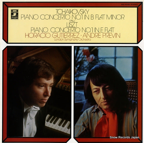 GUTIERREZ, HORACIO tchaikovsky; piano concerto no.1 EAC-80381