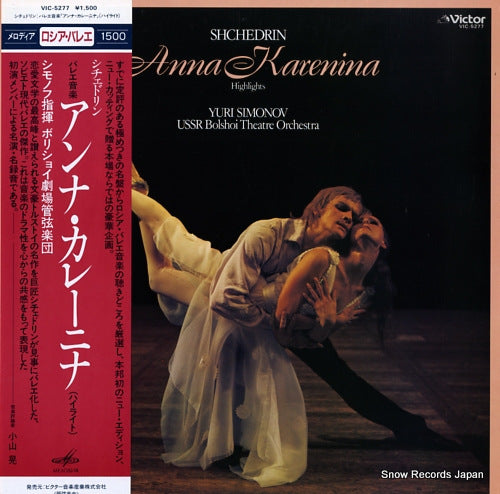 SIMONOV, YURI shchedrin; anna karenina(highlights) VIC-5277