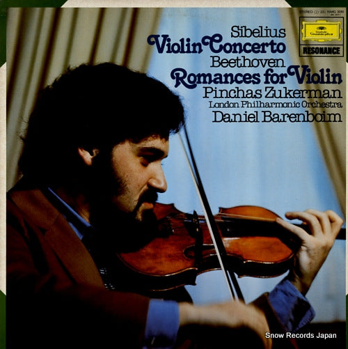 ZUKERMAN, PINCHAS sibelius; violin concerto 15MG3016