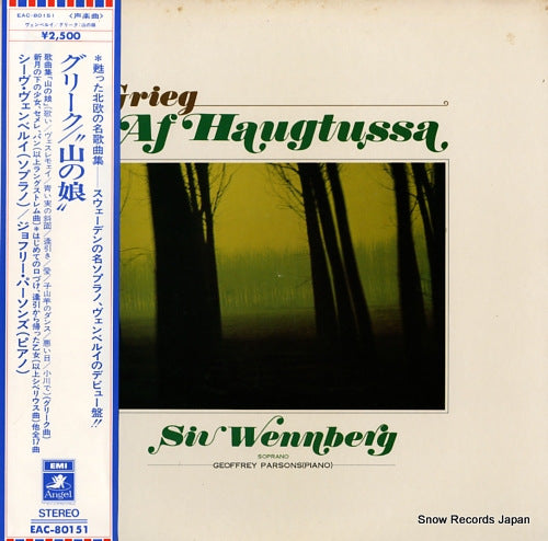 WENNBERG, SIV grieg; af haugtussa EAC-80151