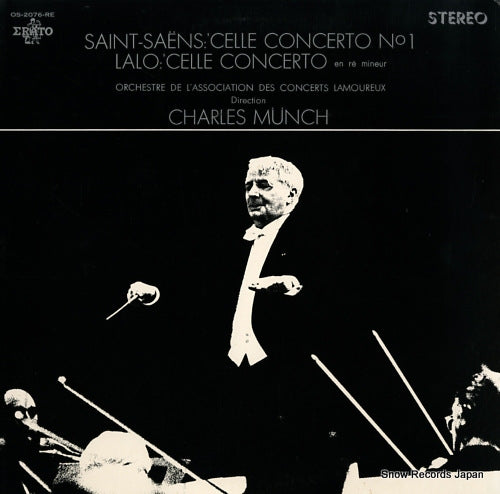 MUNCH, CHARLES saint-saens; celle concerto no.1 OS-2076-RE