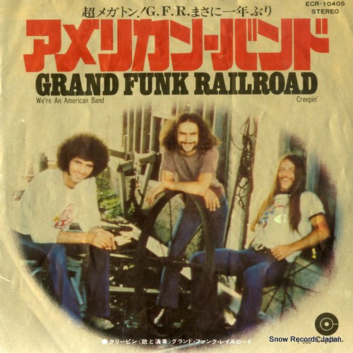 GRAND FUNK RAILROAD we're an american band ECR-10405