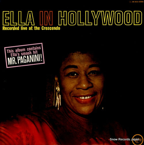 FITZGERALD, ELLA ella in hollywood MV2636