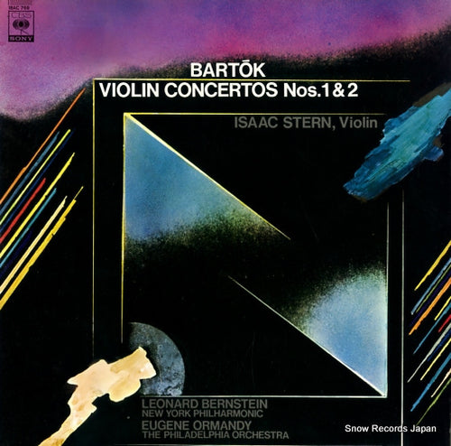STERN, ISAAC bartok; violin concertos nos.1 & 2 18AC769