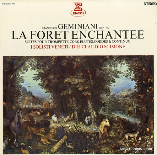 SCIMONE, CLAUDIO geminiani; la foret enchantee OS-2511-RE