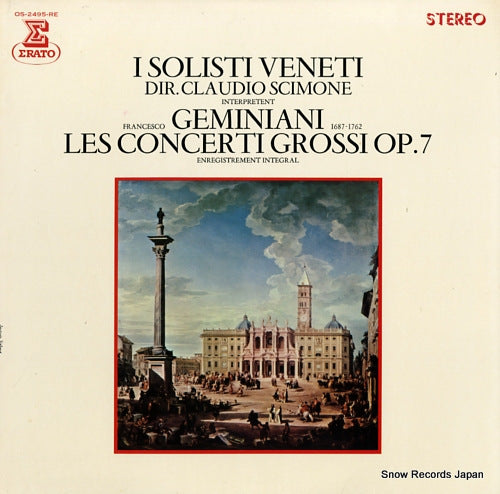 SCIMONE, CLAUDIO geminiani; les concerti grossi op.7 OS-2495-RE
