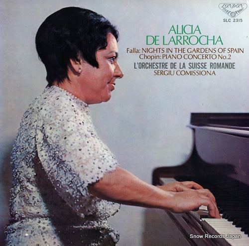 LARROCHA, ALICIA DE falla; nights in the gardens of spain SLC2315