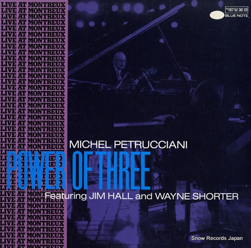 PETRUCCIANI, MICHEL power of three BNJ91026