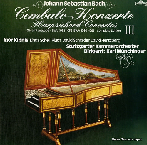 MUNCHINGER, KARL bach; cembalo-konzerte KUX-3162-VI