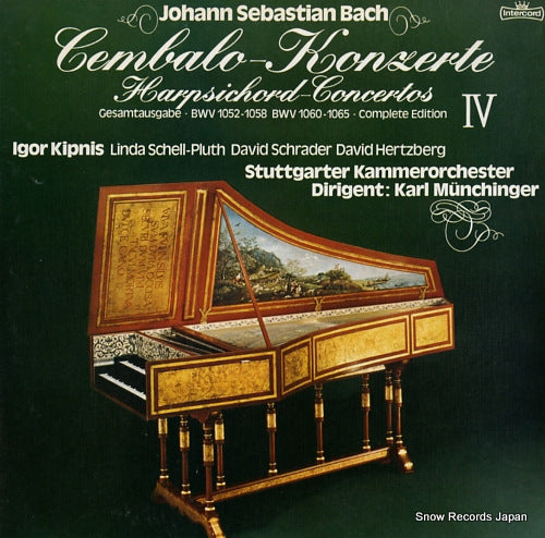 MUNCHINGER, KARL bach; cembalo-konzerte  KUX-3163-VI