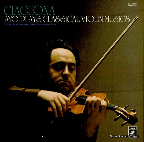 AYO, FELIX vitali; ciaccona / ayo plays classical violin musics EAA-80188