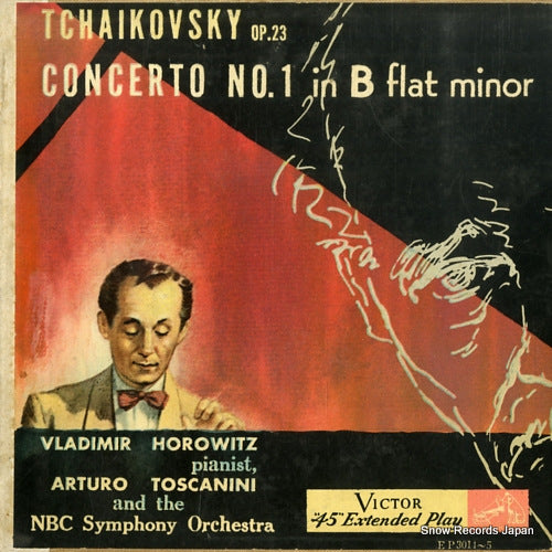 HOROWITZ, VLADIMIR tchaikovsky; op.23 concerto no.1 in b flat minor EP-3014-5