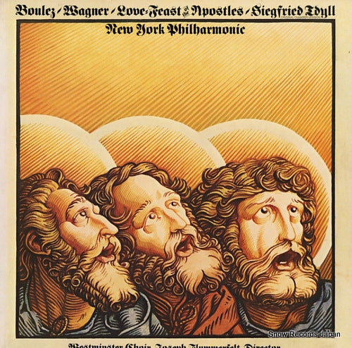 BOULEZ, PIERRE wagner; love-feast of the apostles 25AC741
