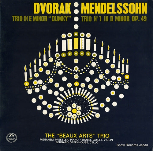 BEAUX ARTS TRIO dvorak; trio in e minor "dumky" M-2323