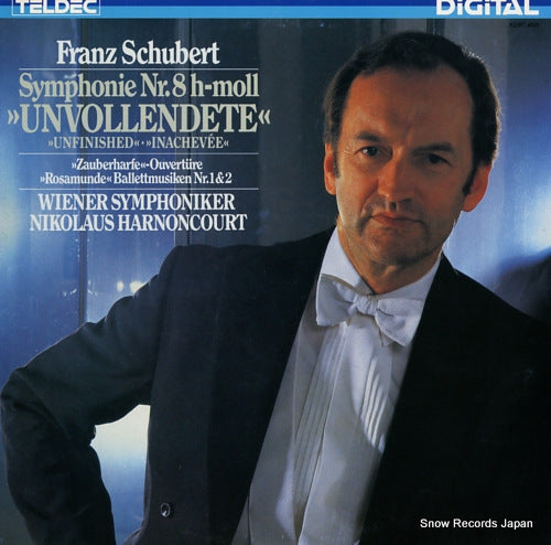 HARNONCOURT, NIKOLAUS schubert; symphonie nr.8 h-moll "unvollendete" K28C460