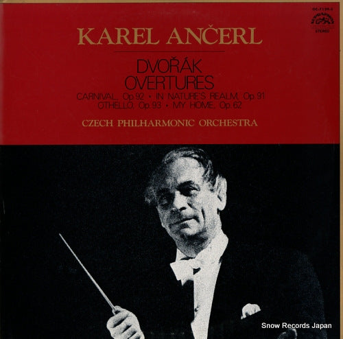 ANCERL, KAREL dvorak overtures OC-7129-S