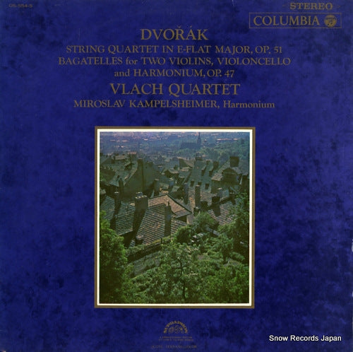 VLACH QUARTET dvorak; string quartet in e-flat major, op.51 OS-554-S
