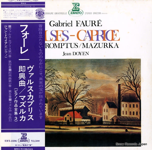 DOYEN, JEAN faure; valses-caprice/impromptus/mazurka ERX-2286