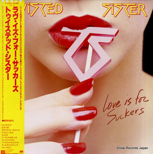 TWISTED SISTER love is for suckers P-13553