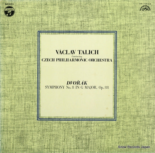 TALICH, VACLAV dvorak; symphony no.8 in g major op.88 HR-1043-S