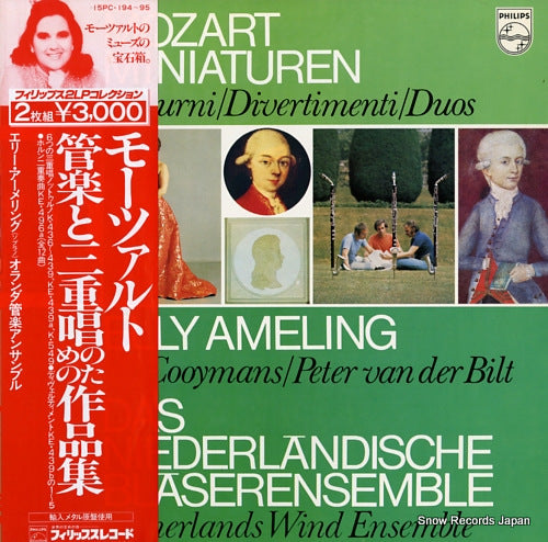 AMELING, ELLY mozart; miniaturen 15PC-194-95