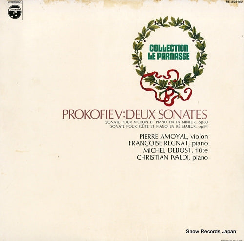AMOYAL, PIERRE prokofiev; deux sonates RE-1529-MU