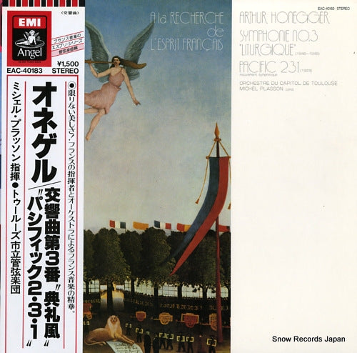 PLASSON, MICHEL honegger; symphonie no.3 "liturgique" "pacific 231" EAC-40183