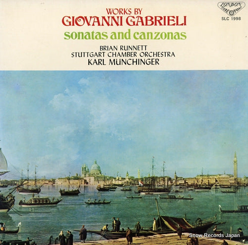 MUNCHINGER, KARL gabrieli; sonatas and canzonas SLC1998