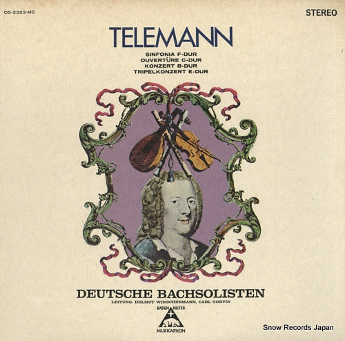 WINSCHERMANN, HELMUT telemann; sinfonia f-dur OS-2323-MC