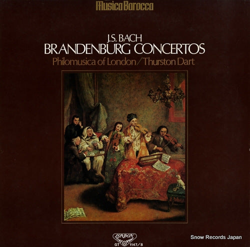 DART, THURSTON bach; brandenburg concertos GT1147-8