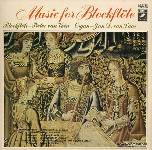 VEEN, PIETER VAN music for blockflote AA-8713