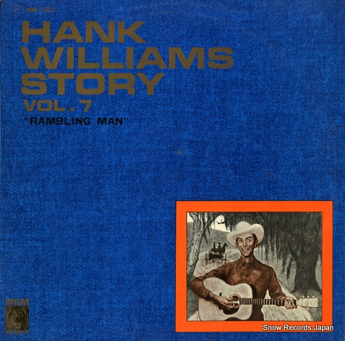 WILLIAMS, HANK hank williams story vol.7 "rambling man" MM-1007