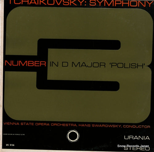 SWAROWSKY, HANS tchaikovsky; symphony no.3 in d major US5126