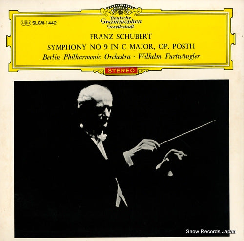 FURTWANGLER, WILHELM schubert; symphony no.9 in c major op. posth SLGM-1442