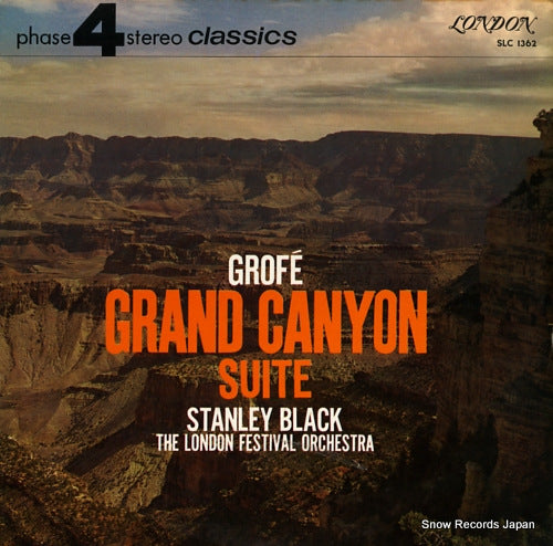 BLACK, STANLEY grofe; grand canyon suite SLC1362