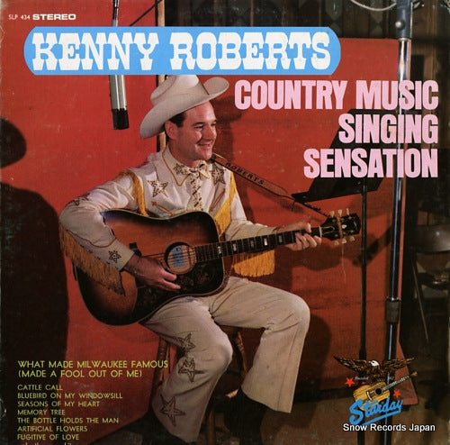 ROBERTS, KENNY country music singing sensation SLP434